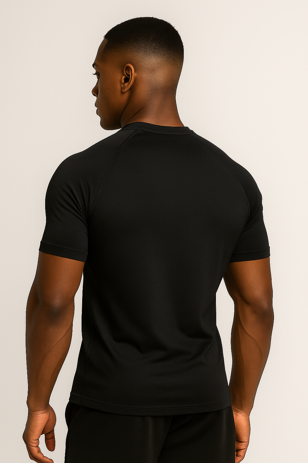 VISIONWEAR Compression T-Shirt – BLACK