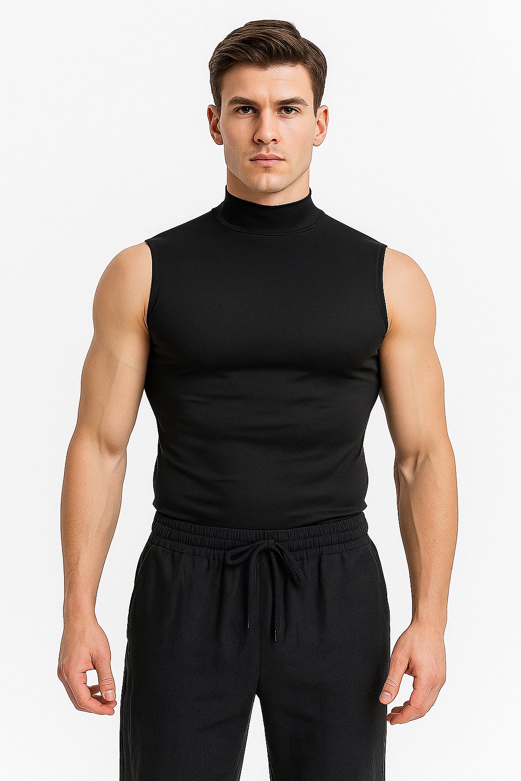 VISIONWEAR Compression Tank – BLACK