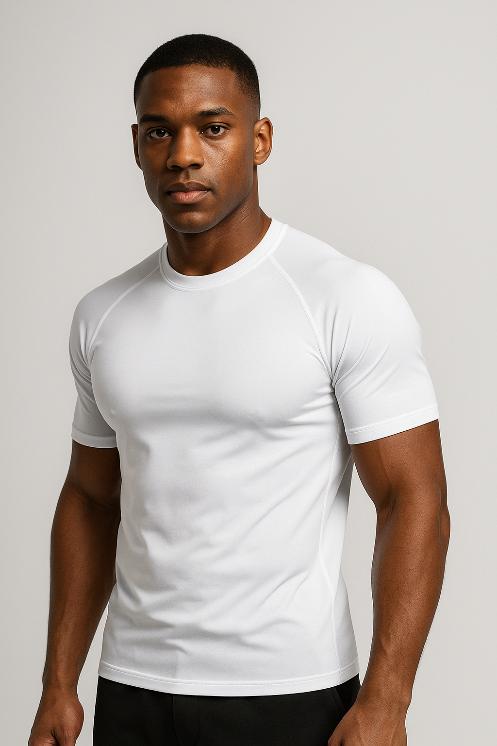VISIONWEAR Compression T-Shirt – WHITE