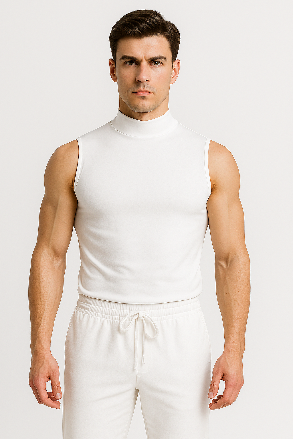 VISIONWEAR Compression Tank – WHITE
