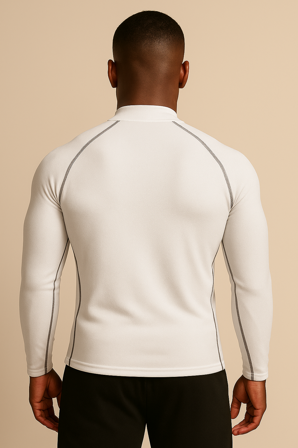 VISIONWEAR Compression Longsleeve – WHITE