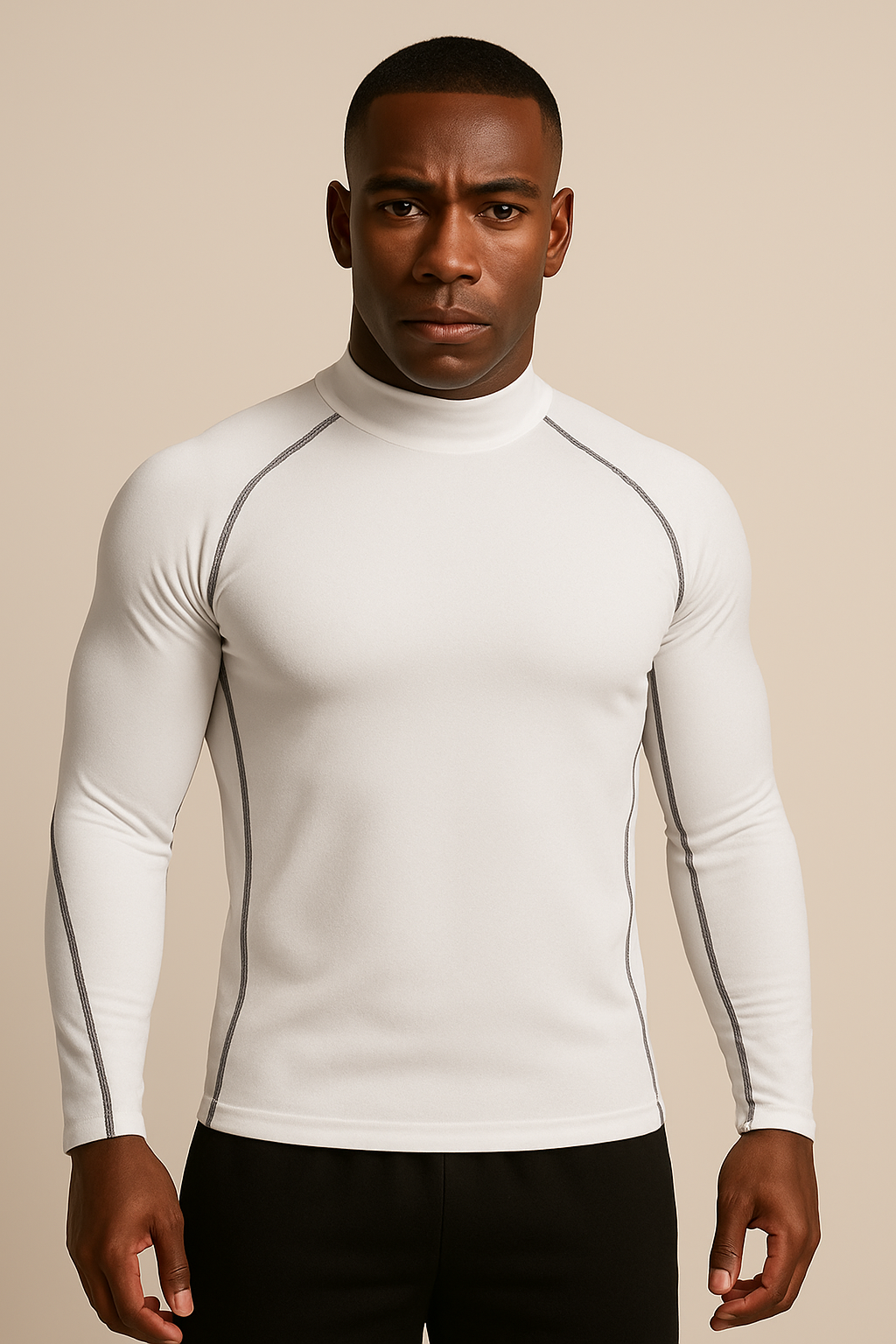 VISIONWEAR Compression Longsleeve – WHITE