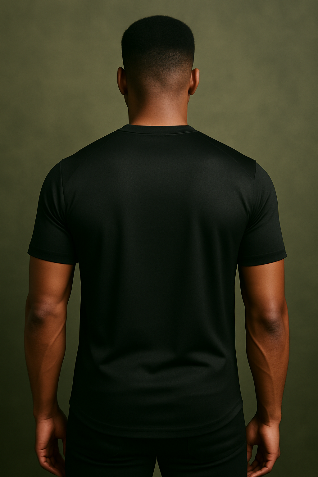 VISIONWEAR Luxe Fitted Tee – MAROON