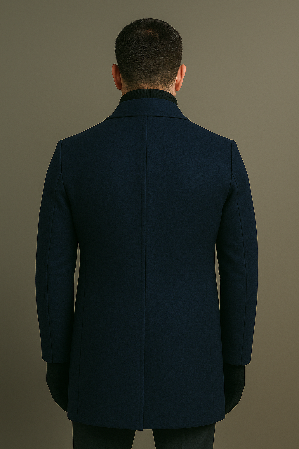 VISIONWEAR Woolmix Overcoat – LIGHT GREY