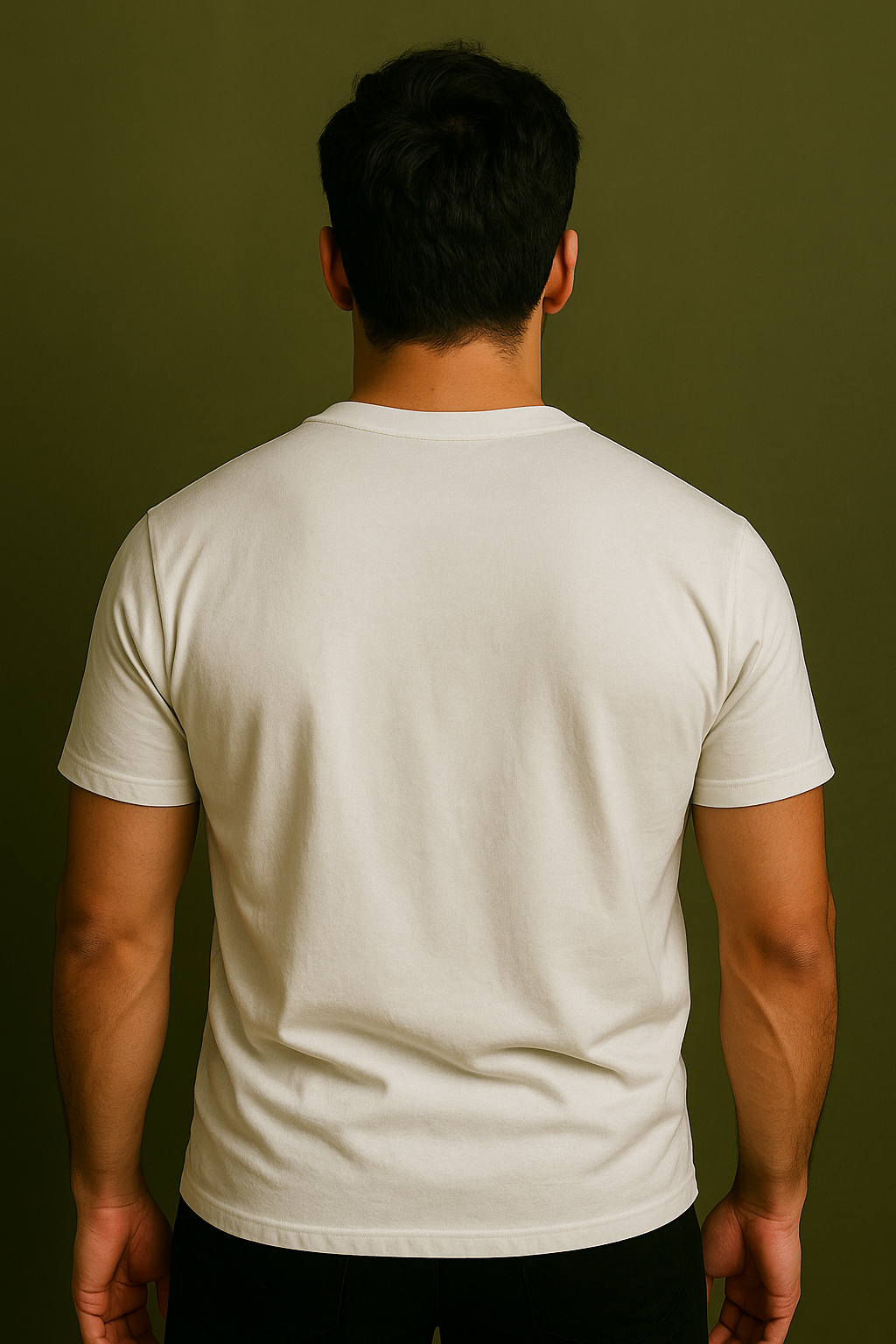 VISIONWEAR Luxe Fitted Tee – MAROON