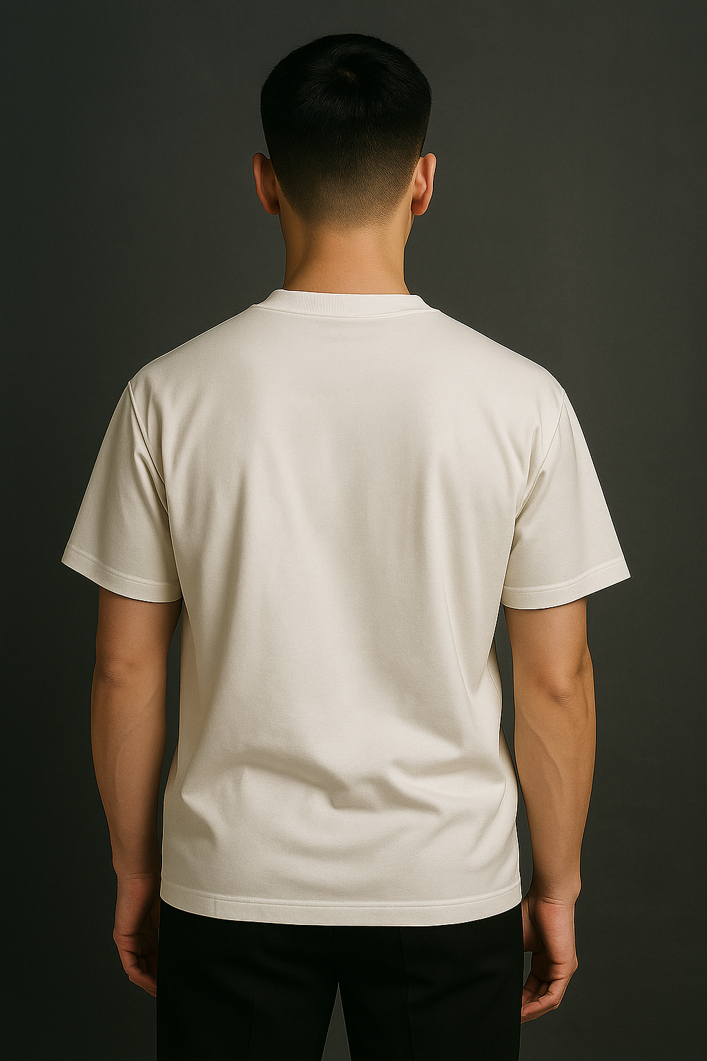 VISIONWEAR Oversized Heavy Tee – BLACK